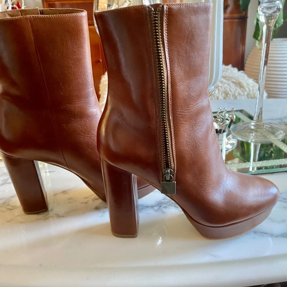 Boots Michael Kors Leather Brown - Picture 3 of 9